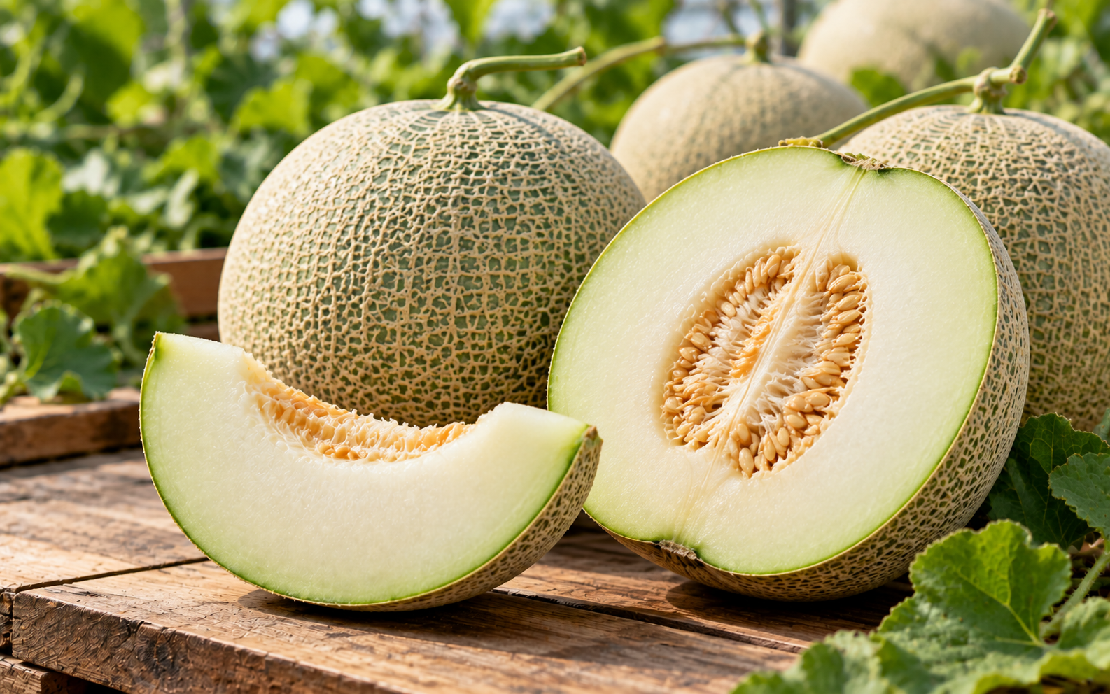 Melon segar berkualitas dari Taniara